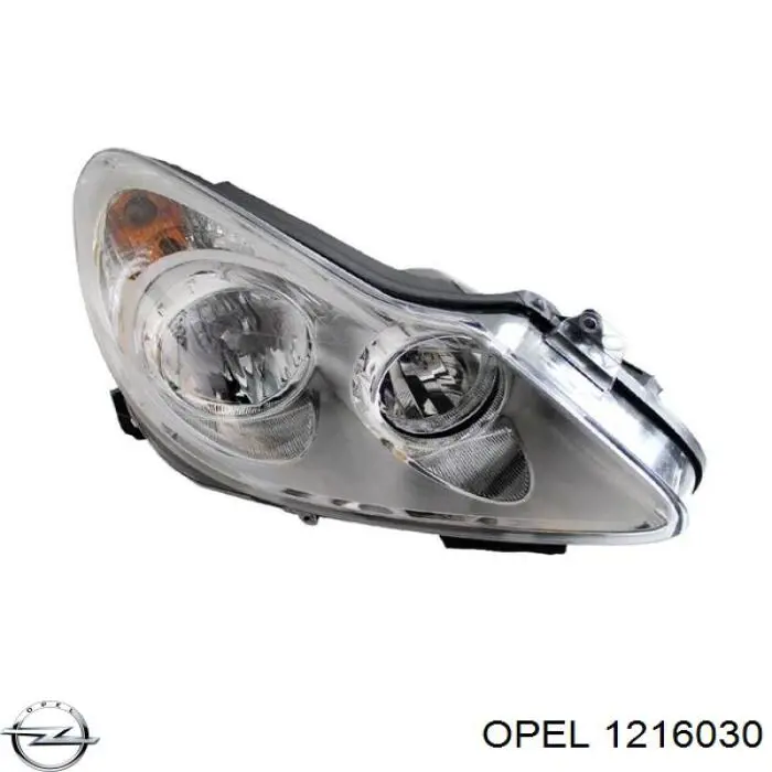 9117184 Opel фара права