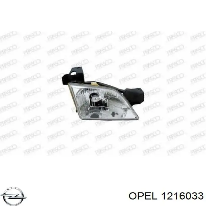 1216033 Opel Фара дальнього світла в зборі