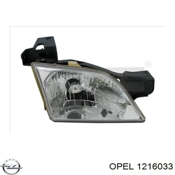 Фари Opel 1216033 ціна, від 19.27 USD