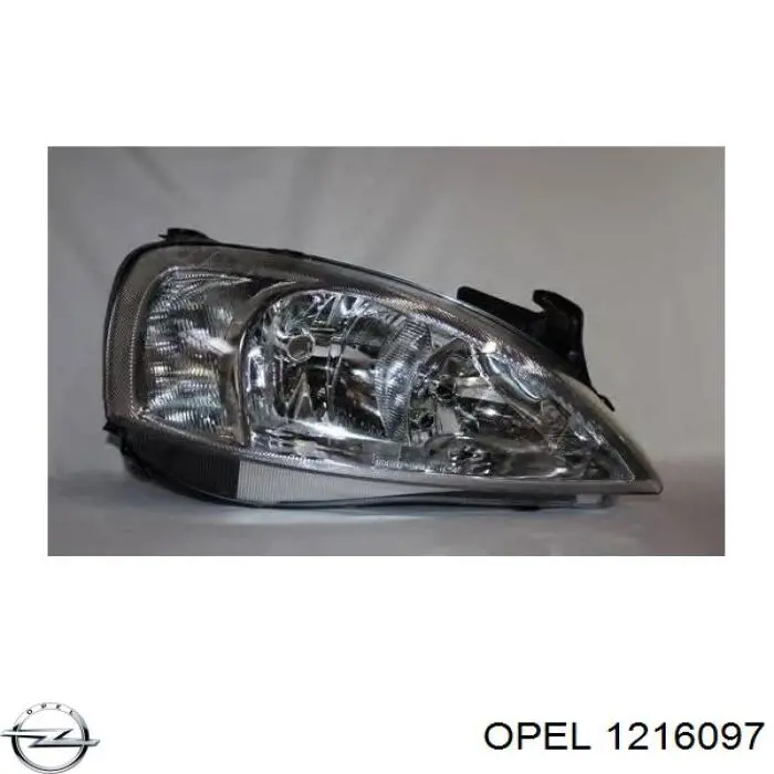 Основна фара - вставка Opel 1216097 ціна, від 89.54 USD