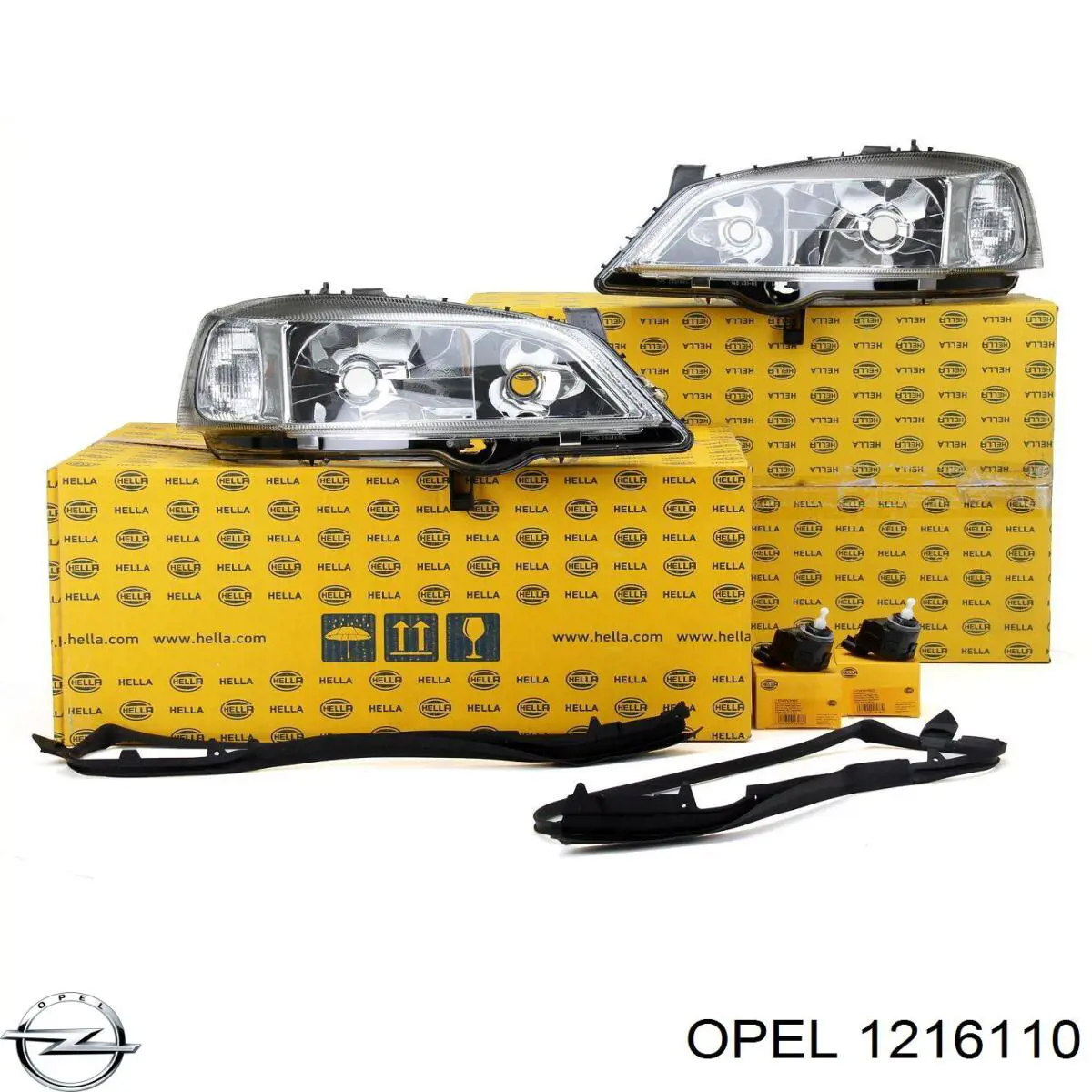 Купити 1216110 Opel Основна фара в зборі ліва