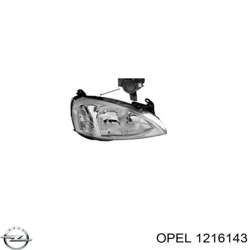 1216143 Opel фара права