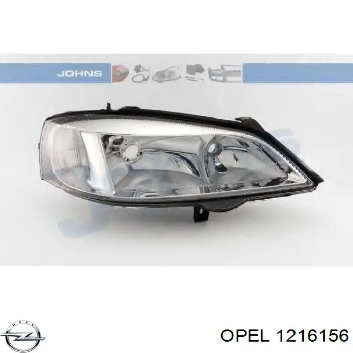 1216156 Opel фара права