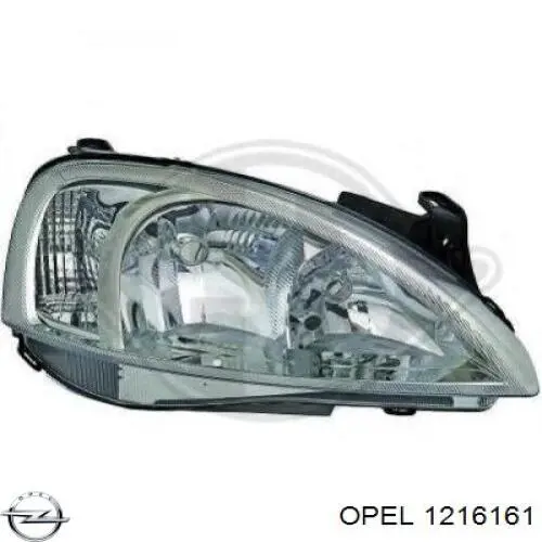 Фара ліва 1216161 Opel