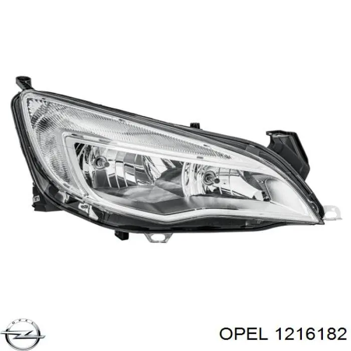 1216182 Opel Фара правая