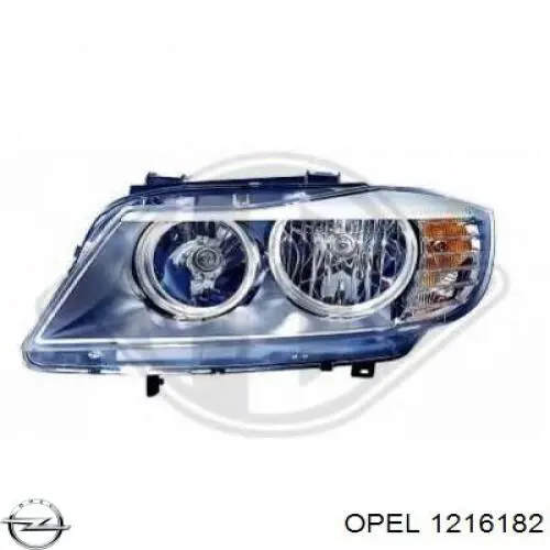 Основна фара - вставка Opel 1216182 ціна, від 136.02 USD