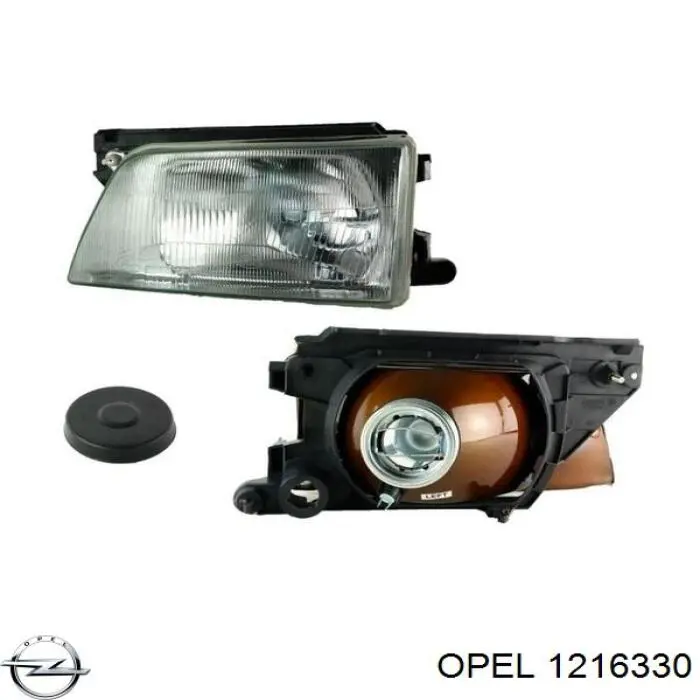 Фара ліва передня Opel 1216330 ціна, від 23.20 USD
