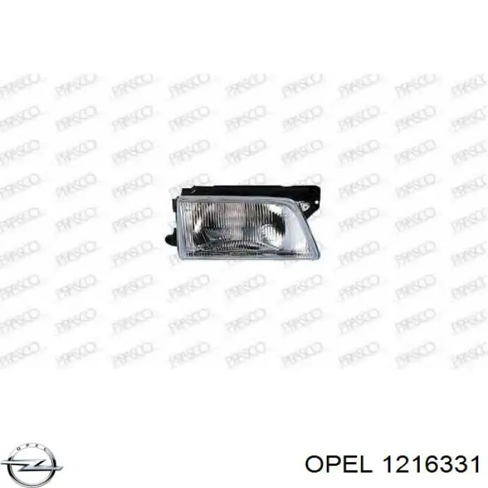 Фара права 90008020 Opel