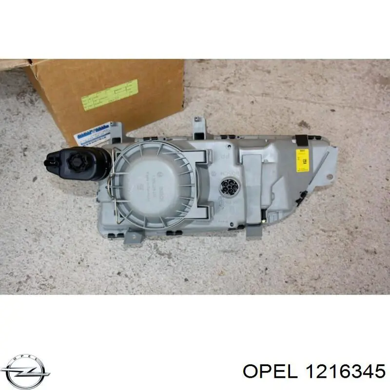1216345 Opel Основна фара - вставка