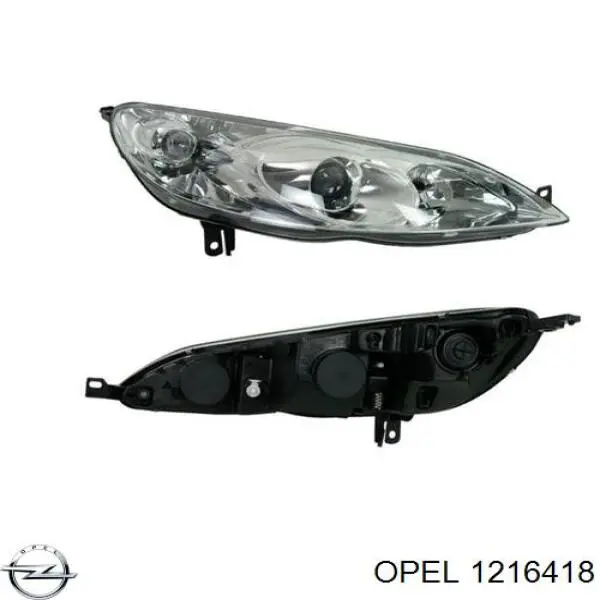 Купити 1216418 Opel Права блок фара