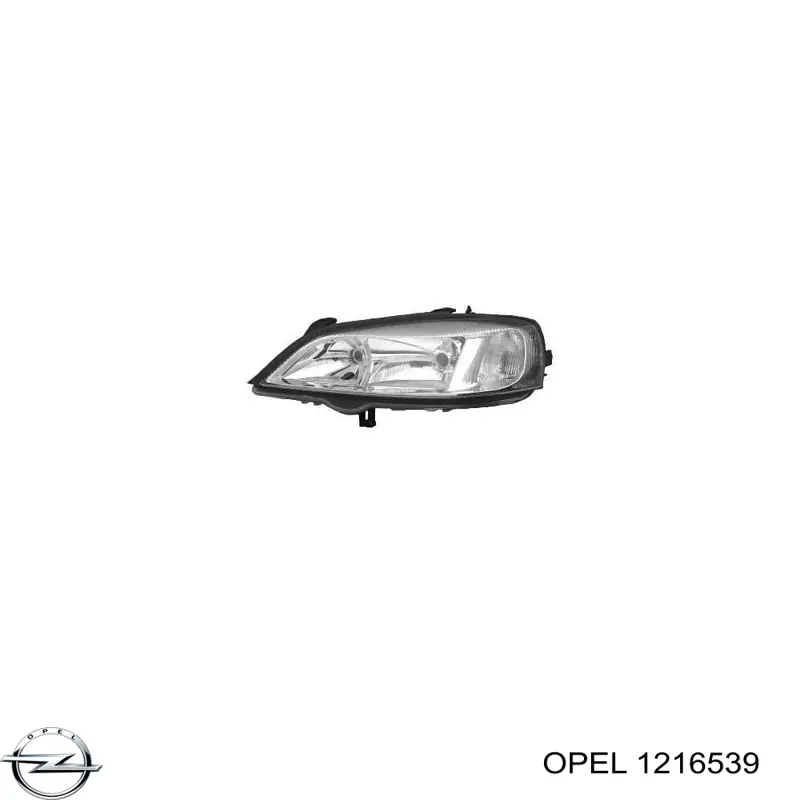Фари Opel 1216539 ціна, від 42.28 USD