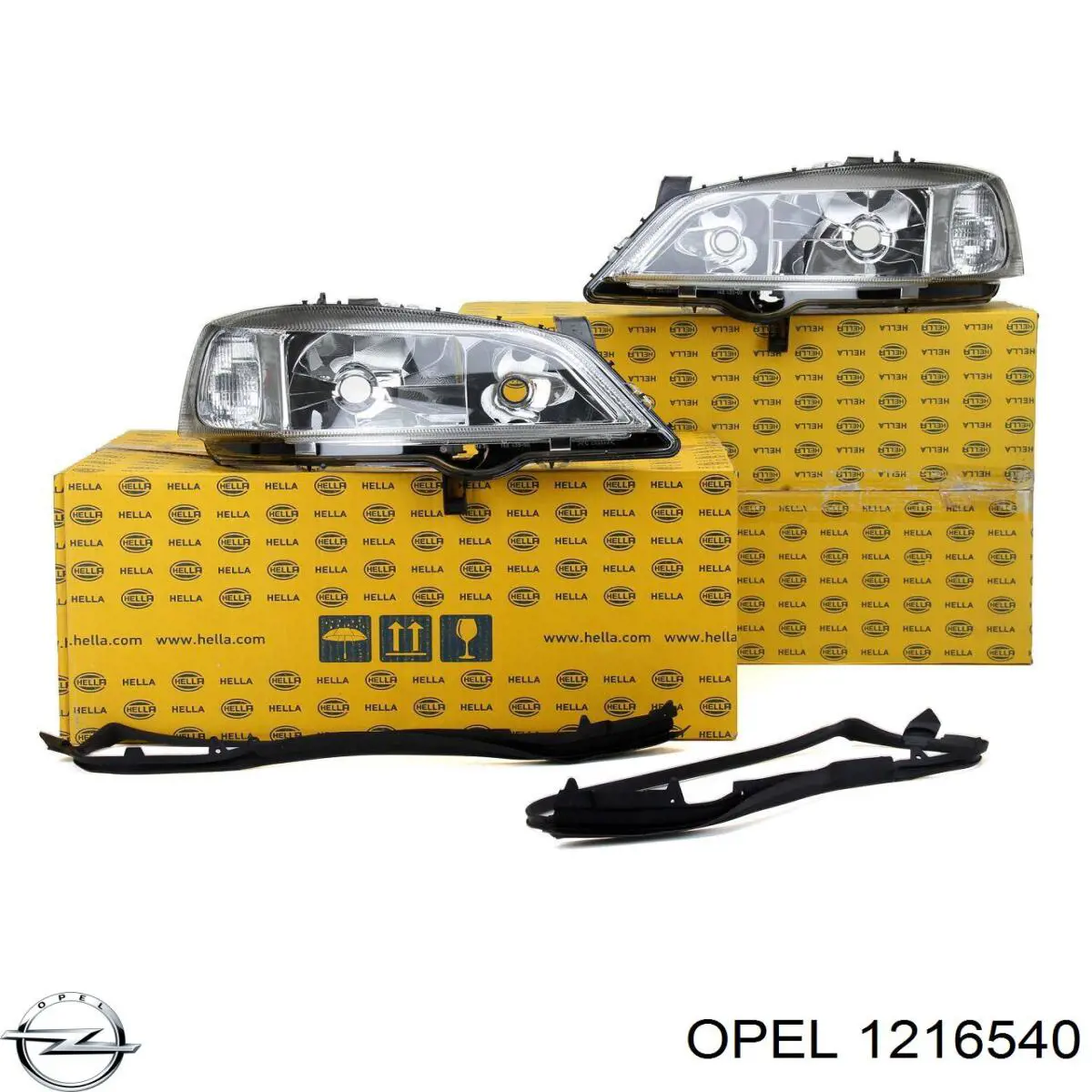 Фара правая Opel 1216540 ціна, від 44.17 USD