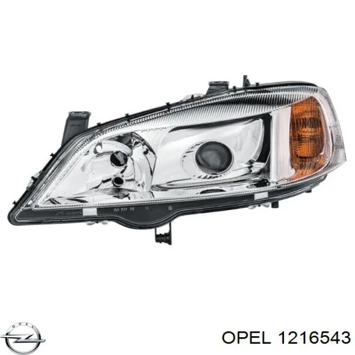 1216543 Opel фара ліва