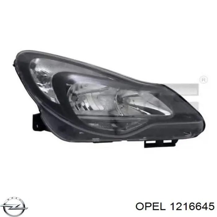 Фара передня права Opel 13446802 ціна, від 166.58 USD