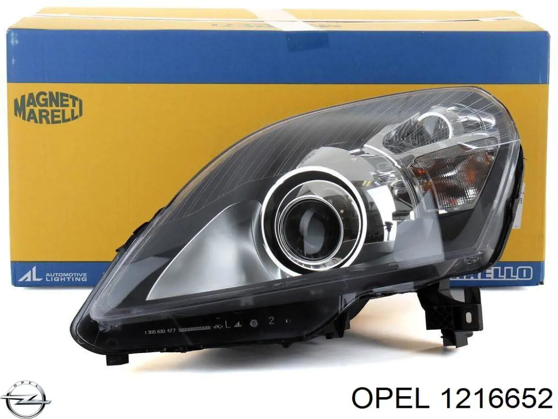 Купити 1216652 Opel Права блок фара