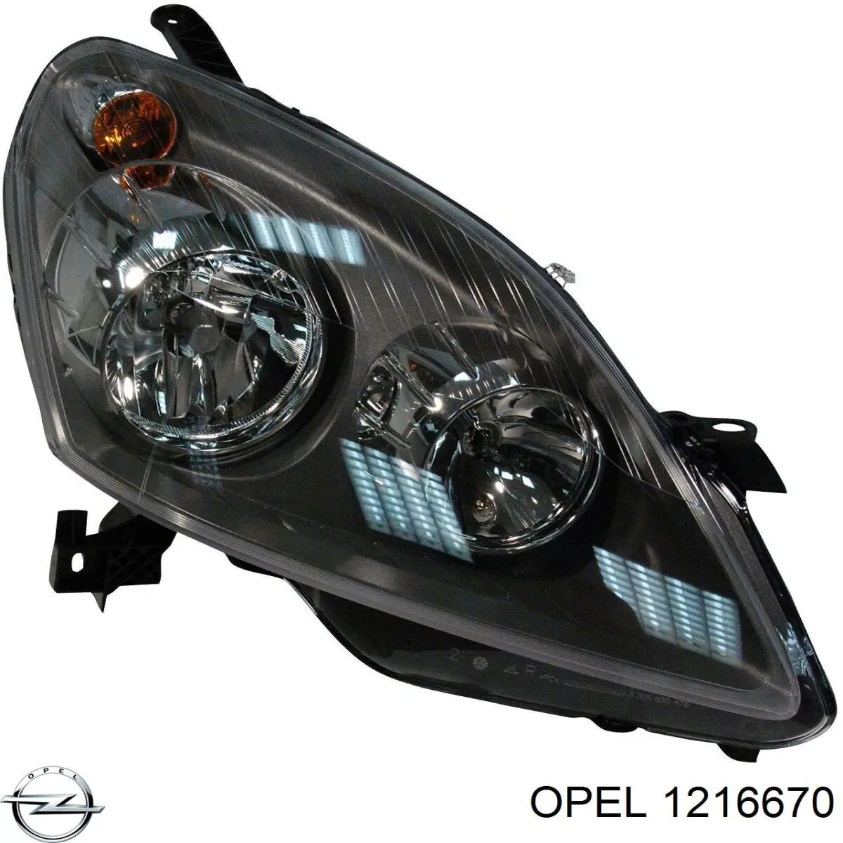Купити 1216670 Opel Права блок фара