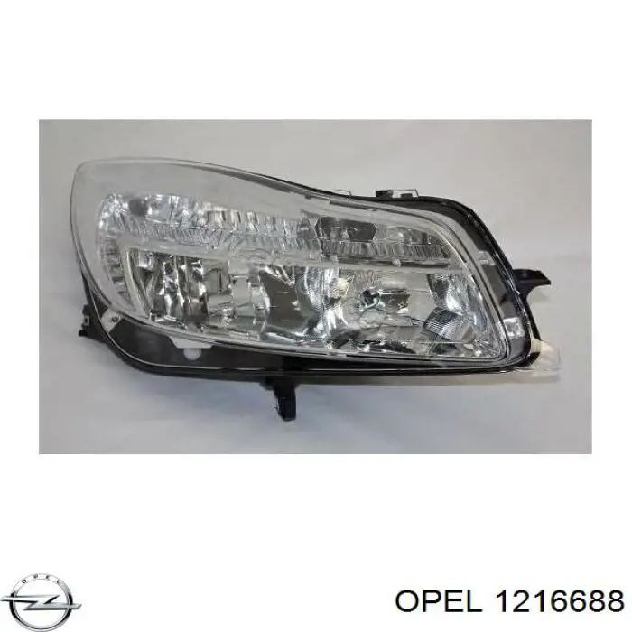1216688 Opel Основна фара - вставка