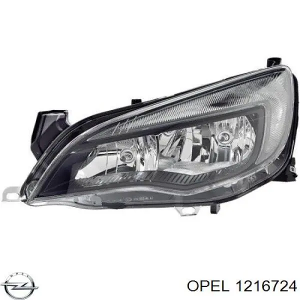 Купити 1216724 Opel Фара ліва передня