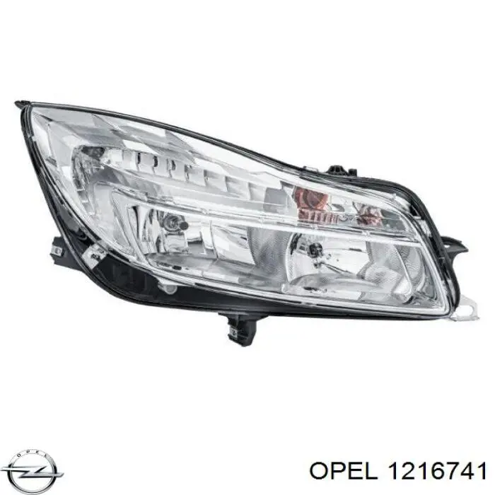 Фара правая Opel 1216741 ціна, від 145.11 USD