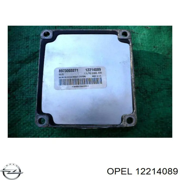 Електронний блок керування двигуном 12214089 Opel