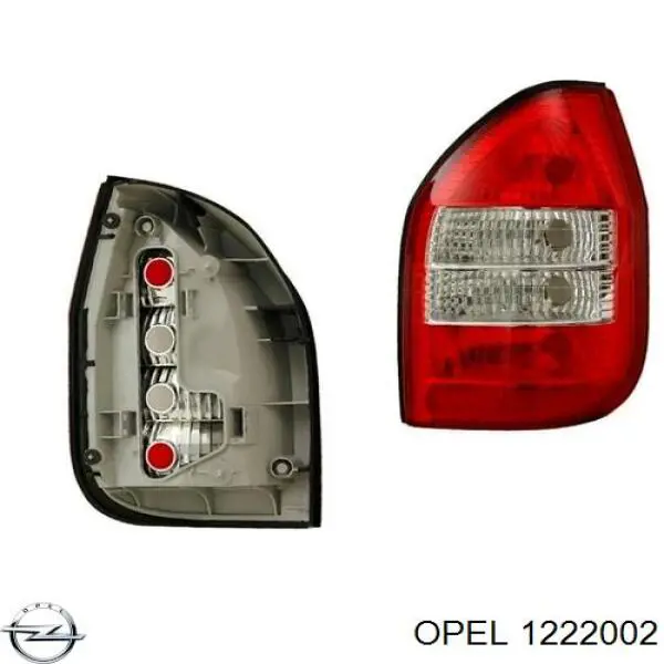 Задній правий стоп Opel Astra F