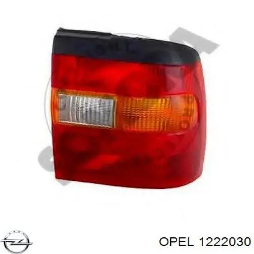 Задня права фара 1222030 Opel