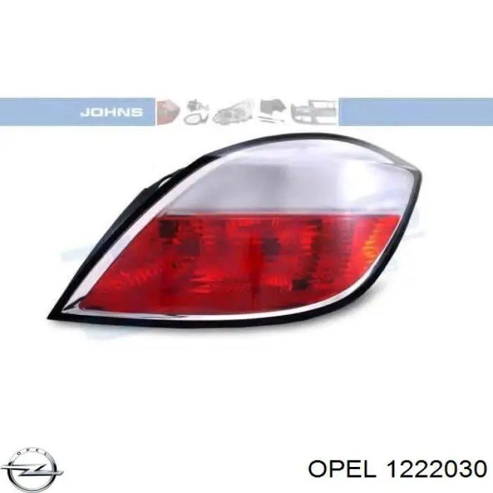 Купити 90443647 Opel Задня права фара
