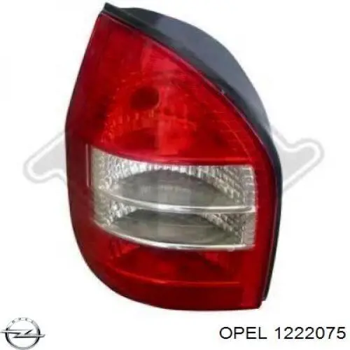 Ліхтар задній лівий Opel 1222075 ціна, від 37.43 USD