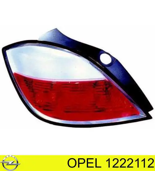 Купити 1222112 Opel Задня права фара
