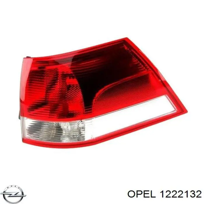 1222132 Opel Задня ліва фара
