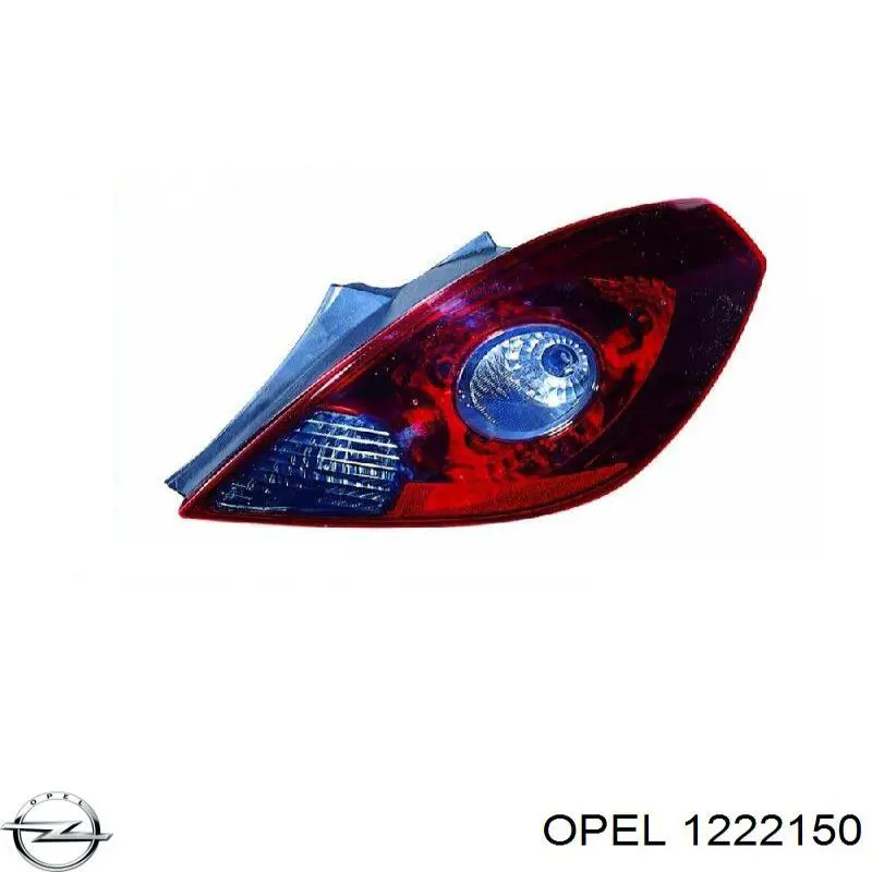 Задні ліхтарі Opel 1222150 ціна, від 45.17 USD