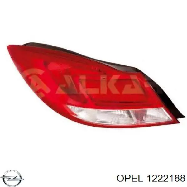 Задні ліхтарі Opel 1222188 ціна, від 63.55 USD