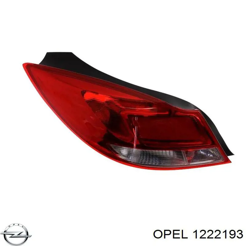 Ліхтар задній лівий Opel 1222193 ціна, від 72.22 USD
