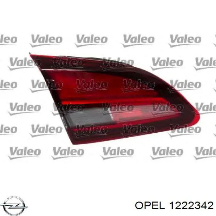 Купити 1222342 Opel Ліхтар задній внутрішній правий