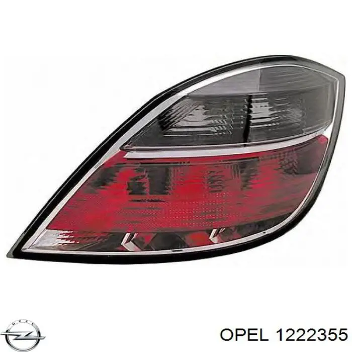 Купити 1222355 Opel Лівий стоп