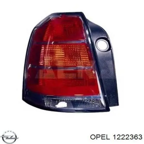 Задні ліхтарі Opel 1222363 ціна, від 78.12 USD