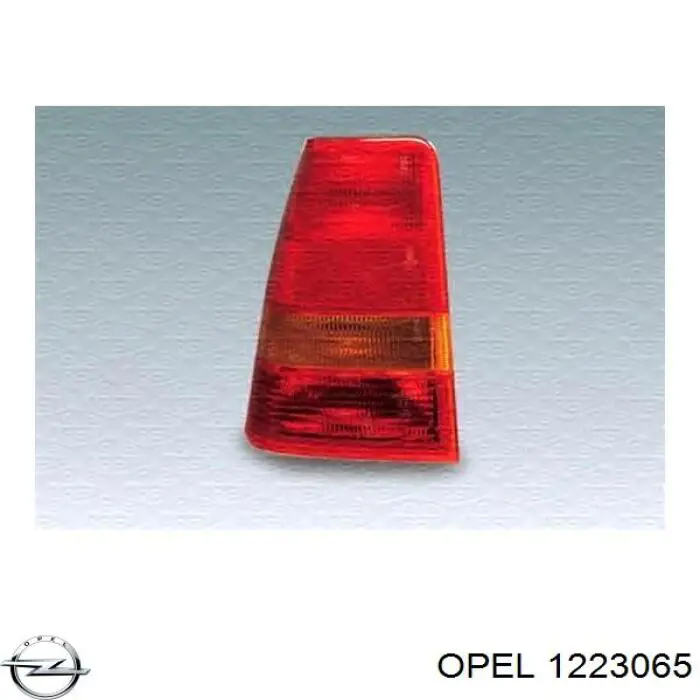 Задні ліхтарі Opel 1223065 ціна, від 12.71 USD