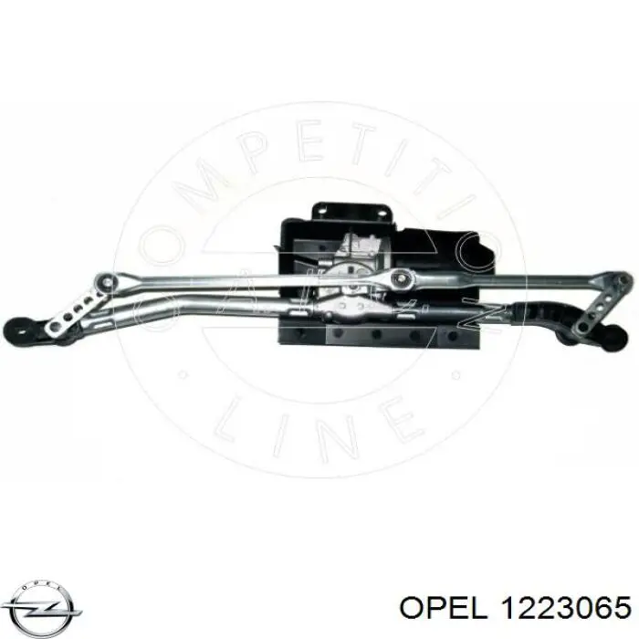 Задня права фара 1223065 Opel