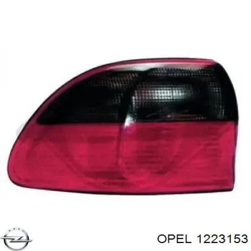 Стоп задній Opel 90487479