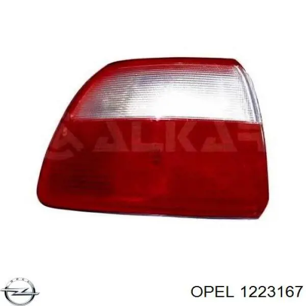 1223167 Opel ліхтар задній правий, зовнішній