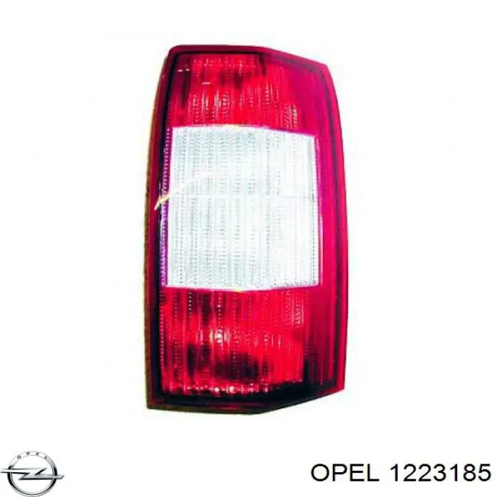 Ліхтар задній лівий Opel 1223185 ціна, від 23.95 USD