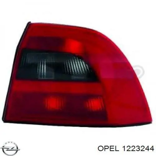 Задні ліхтарі General Motors 1223244 ціна, від 34.44 USD