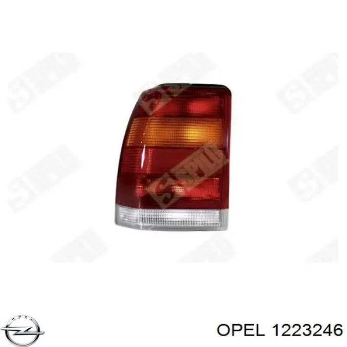 Купити Лівий стоп Opel Omega A 16, 17, 19