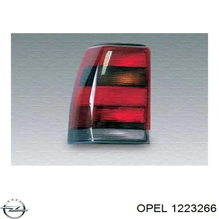 Задні ліхтарі Opel 1223266 ціна, від 25.20 USD
