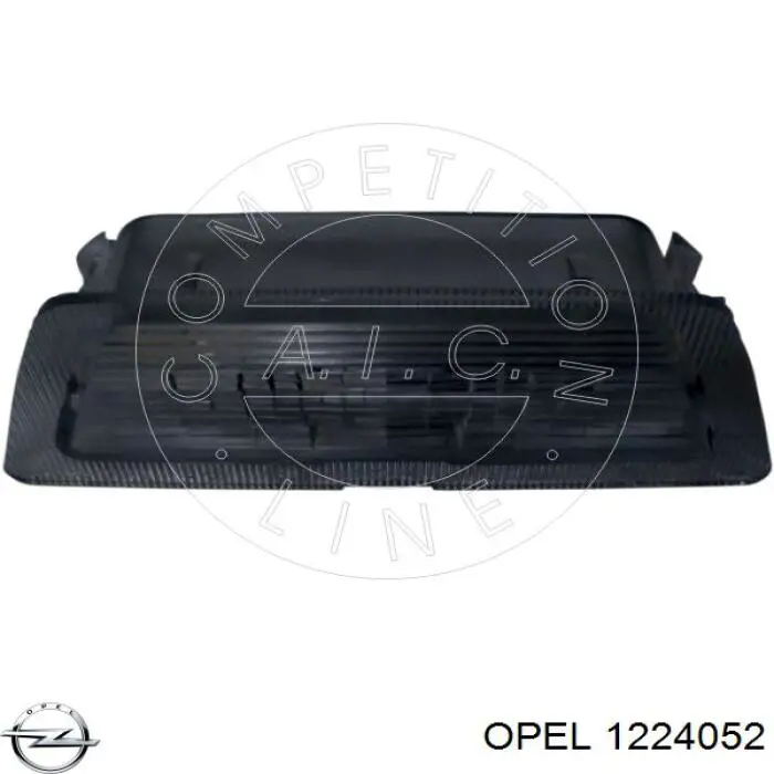 1224052 Opel ліхтар підсвічування заднього номерного знака