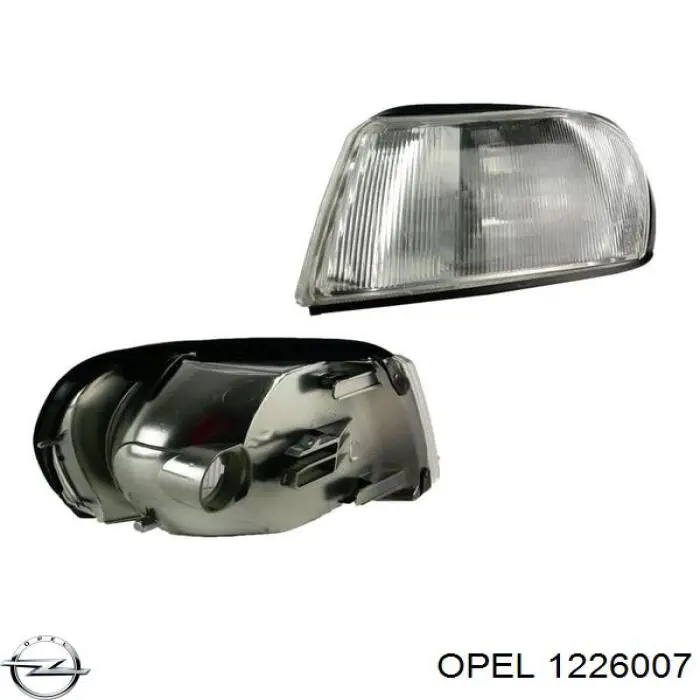 Покажчик повороту лівий Opel Astra F (53, 54, 58, 59) (Опель Астра)