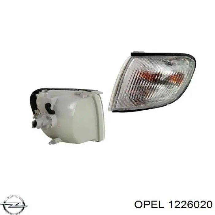 Вказівник повороту лівий 97248150 General Motors