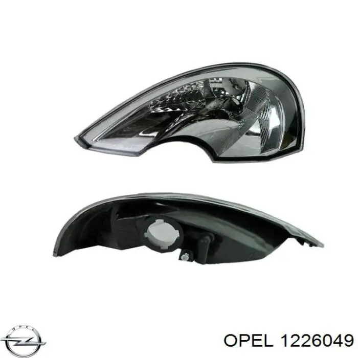 Правий покажчик повороту - лампа Opel 1226049 ціна, від 7.88 USD