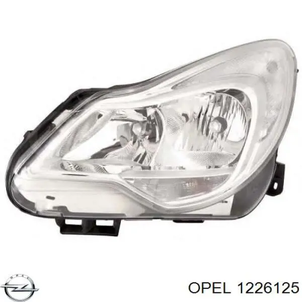 Фари Opel 1226125 ціна, від 140.47 USD