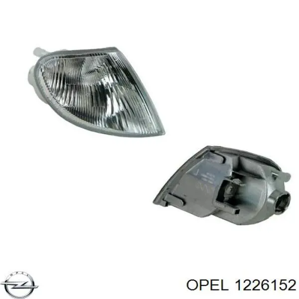 Правий покажчик повороту - лампа Opel 1226152 ціна, від 55.76 USD
